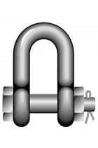 3300kg Stainless Steel Dee Shackle with Safety Bolt