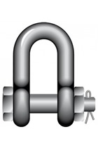 High Tensile 3300kg Stainless Steel Dee Shackle with Safety Bolt
