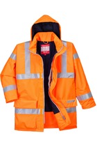 Portwest S778 Orange Bizflame Rain Hi-Vis Antistatic FR Jacket