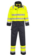Portwest FR60 Yellow/Navy Hi-Vis Multi-Norm Coverall