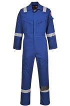 Portwest FR50 Royal Blue Flame Resistant Anti-Static Coverall 350g