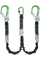 Kratos Safety FA30100020 140kg 2mtr Twin Expandable Shock Absorbing Lanyard