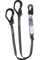 Kratos Safety FA3040515 1.5mtr Di-Electric Forked Shock Absorbing Lanyard