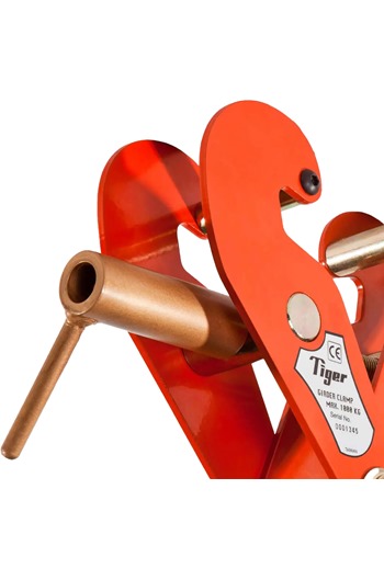 Tiger 1tonne Bcs Beam Clamp With Shackle Bcs 0100 Safetyliftingear