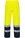 Portwest FR410 Yellow/Navy Bizflame Rain+ Hi-Vis Light Arc Trousers