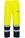 Portwest FR410 Yellow/Navy Bizflame Rain+ Hi-Vis Light Arc Trousers