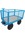 1tonne Heavy Duty Site Trolley c/w Pneumatic Tyres and Removable Mesh Sides