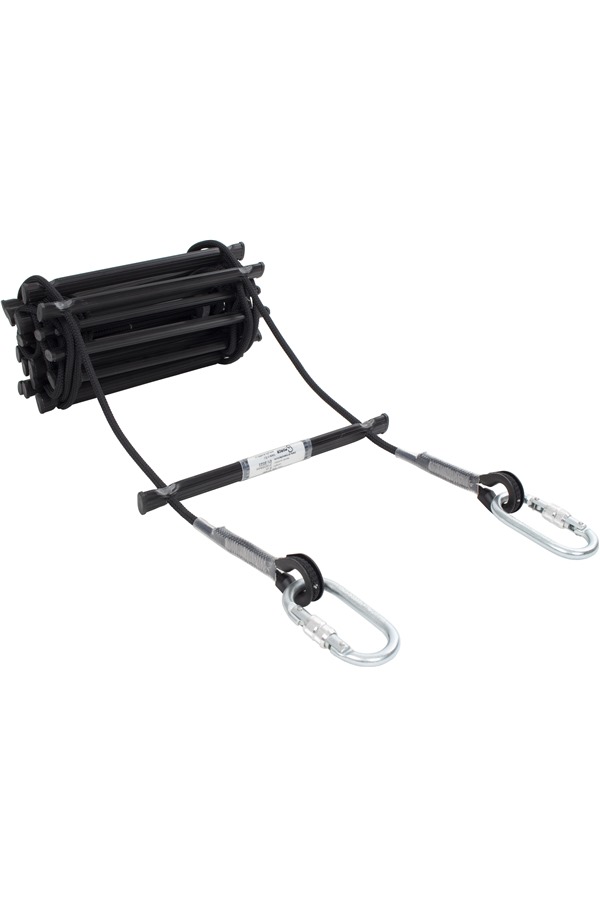 8mm Black Polyester Narrow Rung Rope Ladder (GF-DL013C-05