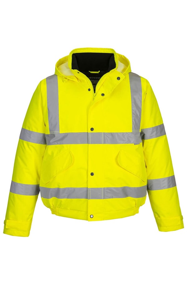 Portwest S463 Hi-Vis Winter Bomber Jacket Yellow (PW-S463YER ...