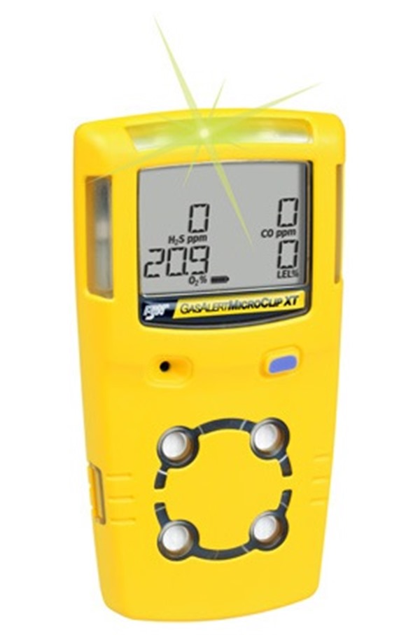 4 gas monitor in breathing zone
