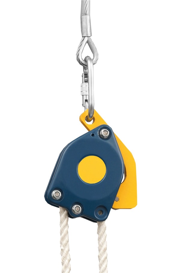 Pulley Block with Brake and Rope options 20m / 30m / 50m. (GFBP020) -  SafetyLiftinGear