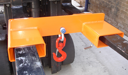 Forklift Attachment Sale: Great Savings on Fork-Mounted Hooks & Jibs